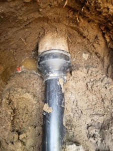 Sewer repair after.