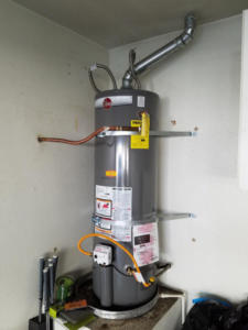 Water heater installations.